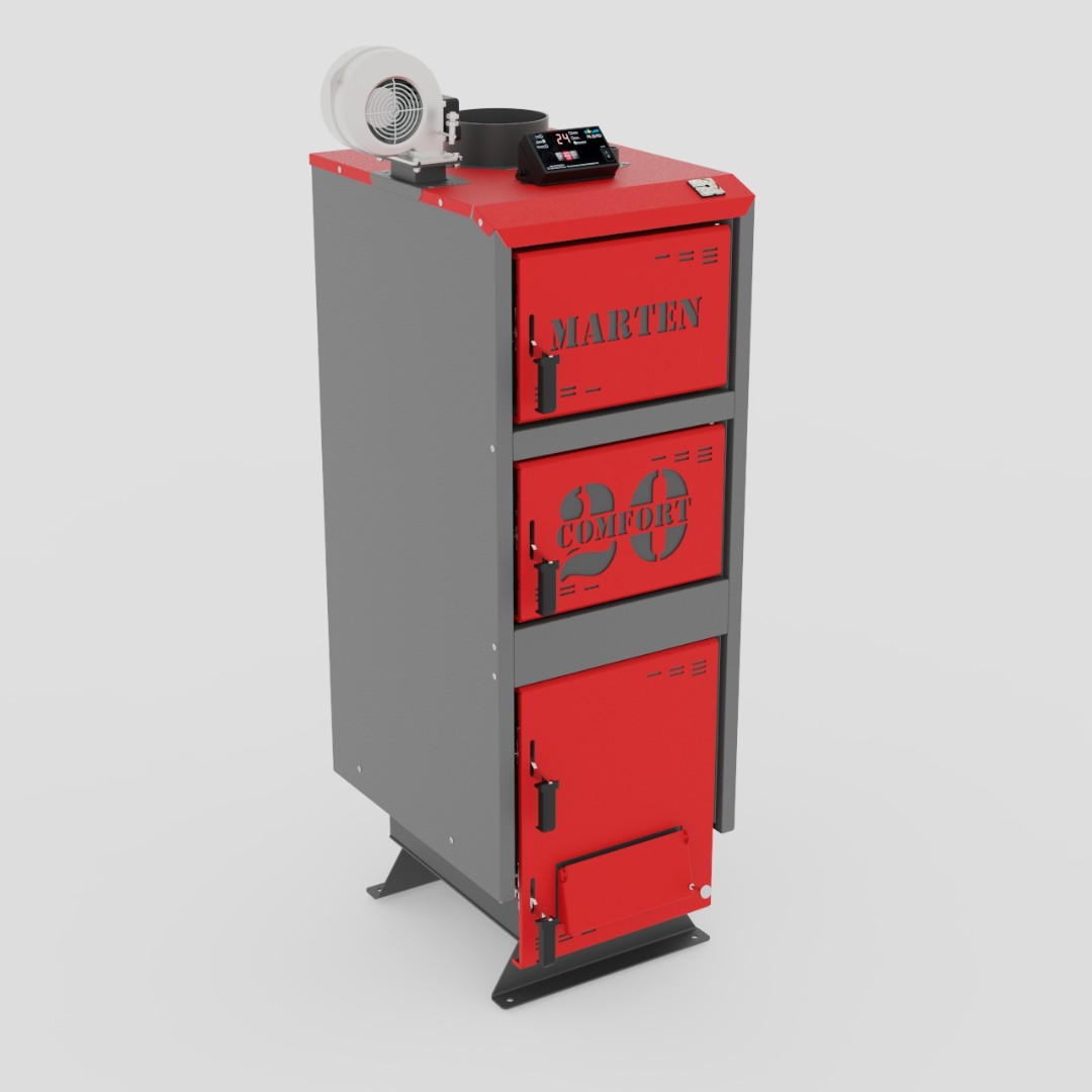 Котел опалювальний твердопаливний Marten Comfort MC-20